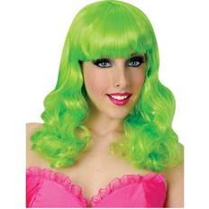 Verde Parrucche Popstar Perücke Neongrün Cosplay Perücken kaufen