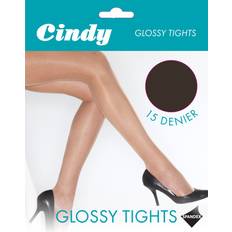 Black Tights 15 Denier Glossy Tights 1 Pair True Black