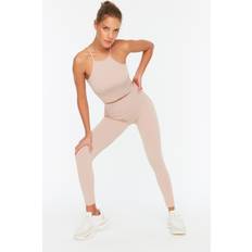 Trendyol Collection Collection Sport-leggings Rosa Hoher Bund für Damen