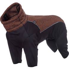 Rukka Husdjur subrima stickad fleece brun hund overall