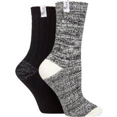 Elle Pair Soft and Sparkle Boot Socks Multi 4-8