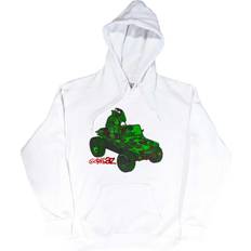 Gorillaz Gorillaz Unisex Adult Jeep Hoodie White