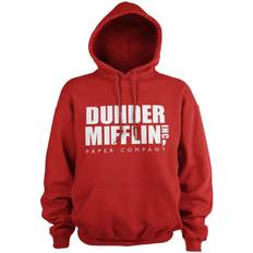 Linen Jumpers The Office Dunder Mifflin Inc Logo Hoodie - Red