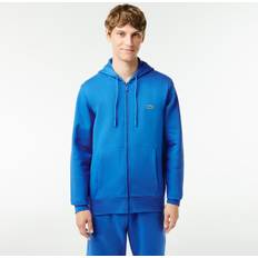 6XL - Hombre Monos Lacoste Men's Kangaroo Pocket Fleece Zipped Hoodie - Blue