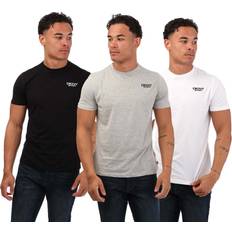 DKNY Men's Mens Pack Embroidered Logo T-Shirt Multi 40/Regular