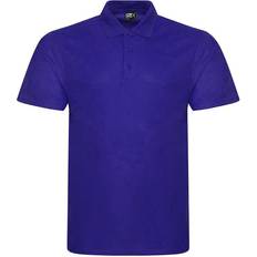 6XL Polo Shirts Pro Rtx Mens Pique Polo Shirt Purple