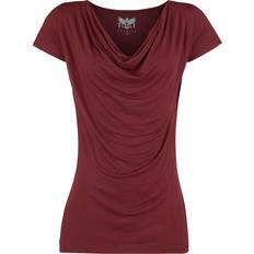 Black Premium by EMP Emma T-Shirt burgundy