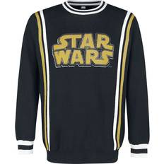 Star Wars Tröjor Star Wars Stickad jumper Schriftzug för Herr flerfärgad