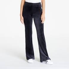 Samt Hosen Adidas Originals Velvet Flares, Leggings, Bekleidung, black, Größe: XS, verfügbare Größen:XS,S,M,L Schwarz