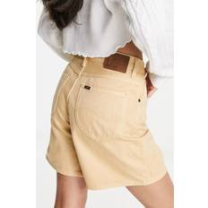 Gold - Women Shorts Lee – Stella – Guldfärgade a-linjeformade jeansshorts