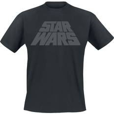 Star Wars T-shirt Logo till Herrer sort