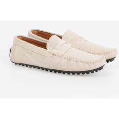 44 Loafers CZ London Loafer Beige Flacher Absatz für Herren