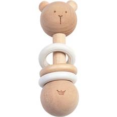 Bam Bam Wooden Bear Rattle 15 cm