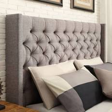 Headboards iNSPIRE Q Naples King-size Wingback Button-tufted Artisan Headboard