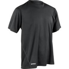 Spiro Herr T-shirts Spiro Quick Dry Short-Sleeved T-Shirt Black