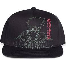 Difuzed Naruto Shippuden Snapback Cap Kakashi Line Art