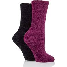 Elle Pair Boot Socks Plum 4-8