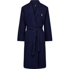 Polo Ralph Lauren Herre Nattøj Polo Ralph Lauren Organic Cottonsle-rbe Morgenkåber hos Magasin Cruise Navy