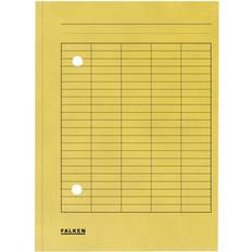 Gelb Ordner & Mappen Falken Circulating Folder with 2 Holes A4 Manila 100pcs