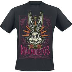 Looney Tunes T-shirt Anime av Dia De Los Muertos Herr svart