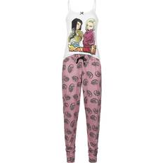 Blanco - Mujer Ropa de dormir Dragon Ball Pijama gaming de - Super - Android Pair - Blanco-Rosa