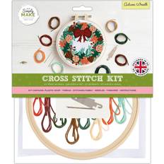 Needlework Kits Simply Make 8" Cross Stitch Kit Autumn Wreath