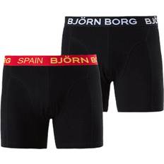 Björn Borg Sous-vêtements pour hommes vente Björn Borg Shorts Sammy Spain 2-pack Black Male