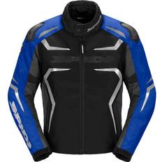 Spidi Race-Evo H2Out Motorrad Textiljacke, schwarz-blau, Größe 4XL, schwarz-blau, Größe Herren