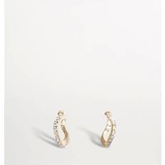 Cornelia Webb Distorted Hoop Earring Smycken & klockor Dam Guld