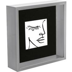 Polystyrene Photo Frames Nicola Spring 3D Deep Box With 4" X Photo Frame