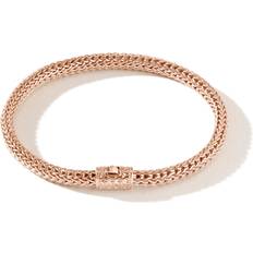 Men - Pink Bracelets John Hardy Men's Classic Chain 5MM Bracelet in 18K Rose Gold