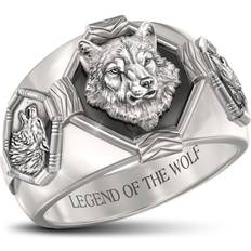 'Legend Of Wolf' Men's Ring