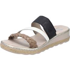 Rieker 36 - Beige - Dam Sandaler Rieker Dam 61758 pantolett, beige, EU, Beige