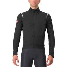 Castelli Herr Jackor Castelli 4523505-085 ALPHA DUBBEL ROS JKT Jacka Unisex LIGHT BLACK/SILVER