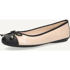 Beige - Schnürung Ballerinas Caprice Damen Ballerina 9-9-22109-20 415 G-Weite