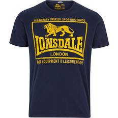Lonsdale Hounslow Short Sleeve T-shirt Blue Man