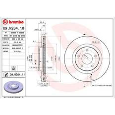 Frenate a Attrito Brembo Coated Disc Line 09.N264.11 294 26 5 1610623080