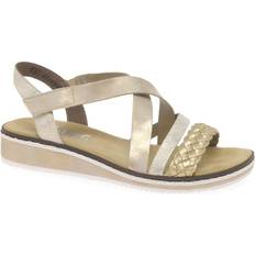 Rieker Guld Sandaler Rieker V3663-90 - Gold