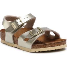 Birkenstock Kinderenschoenen Birkenstock Rio Electric Metallic Sandalen - Goud