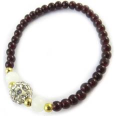 Brown - Women Bracelets Les Trésors de Lily Sissi Bracelet - Brown Ivory