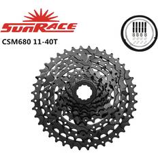 Bysion 8 Speed-Black SunRace CSM680 11-40/42T