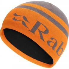 Rab Unisex Accessories Rab Logo Band Beanie Graphene/Marmalade Grey One