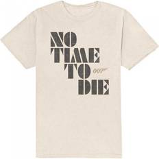 James Bond 007 No Time To Die Cotton T-Shirt Natural