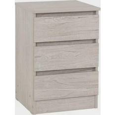 Furniture SECONIQUE Malvern 3 Bedside Table 40x40cm