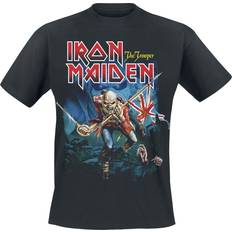 Iron Maiden T-shirt POM Trooper Eddie Eyes för Herr svart