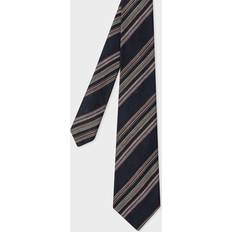 Paul Smith Tilbehør Paul Smith Block Stripe Silke-Linned Slips - Flerfarvet