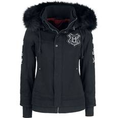 Oversize Jackets Harry Potter Hogwarts Crest Jacket black