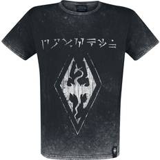 Clothing The Elder Scrolls V Skyrim Dovahkiin Logo T-Shirt black