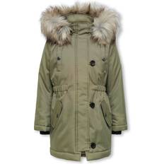 Only Man Kleding Only Kogiris Parka - Olijfgroen