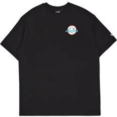 New Era T-Shirt Heritage Baseball Graphic - Schwarz